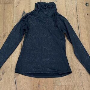 Layer 8 Charcoal Cowl Neck Sweater
